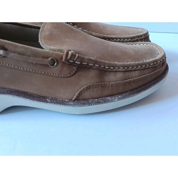 French Shriner Loafers Men's Size 9.5 Tan Slip On Wicklow - Picture 5 of 8